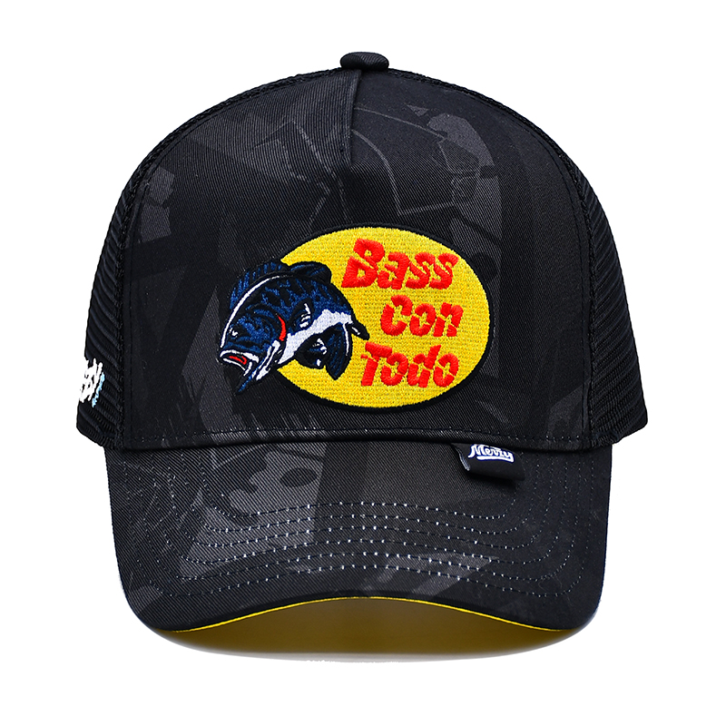 custom trucker hat embroidery